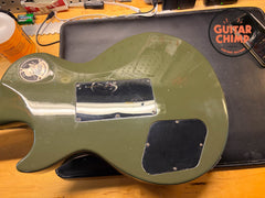 2022 Gibson Custom Shop Les Paul Custom Axcess Floyd Rose Olive Drab w/ OHSC + COA