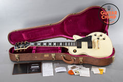 2015 Gibson Custom Shop Les Paul Custom '74 Reissue Heavy Aged Classic White