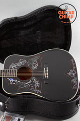 2025 Gibson Custom Shop Kirk Hammett Signature Raven Ebony Signed Label OHSC COA