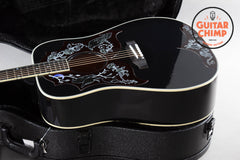 2025 Gibson Custom Shop Kirk Hammett Signature Raven Ebony Signed Label OHSC COA