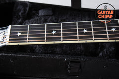 2025 Gibson Custom Shop Kirk Hammett Signature Raven Ebony Signed Label OHSC COA