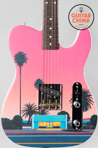 2022 Fender Japan Art Canvas Esquire Hiroshi Nagai No.2