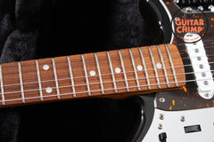 2013 Fender Japan MIJ JG66 ’62 Reissue Jaguar 3-Tone Sunburst w/ Hard-Shell Case