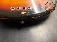 1978 Music Man StingRay Bass Vintage Sunburst Pre-Ernie Ball 2-Band EQ w/ Fender HSC