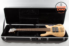 2006 Warwick Streamer $$ 5-String Natural Transparent Satin German Made w/ HSC