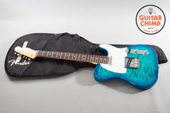 2024 Fender Japan Hybrid II Telecaster Quilt Aquamarine