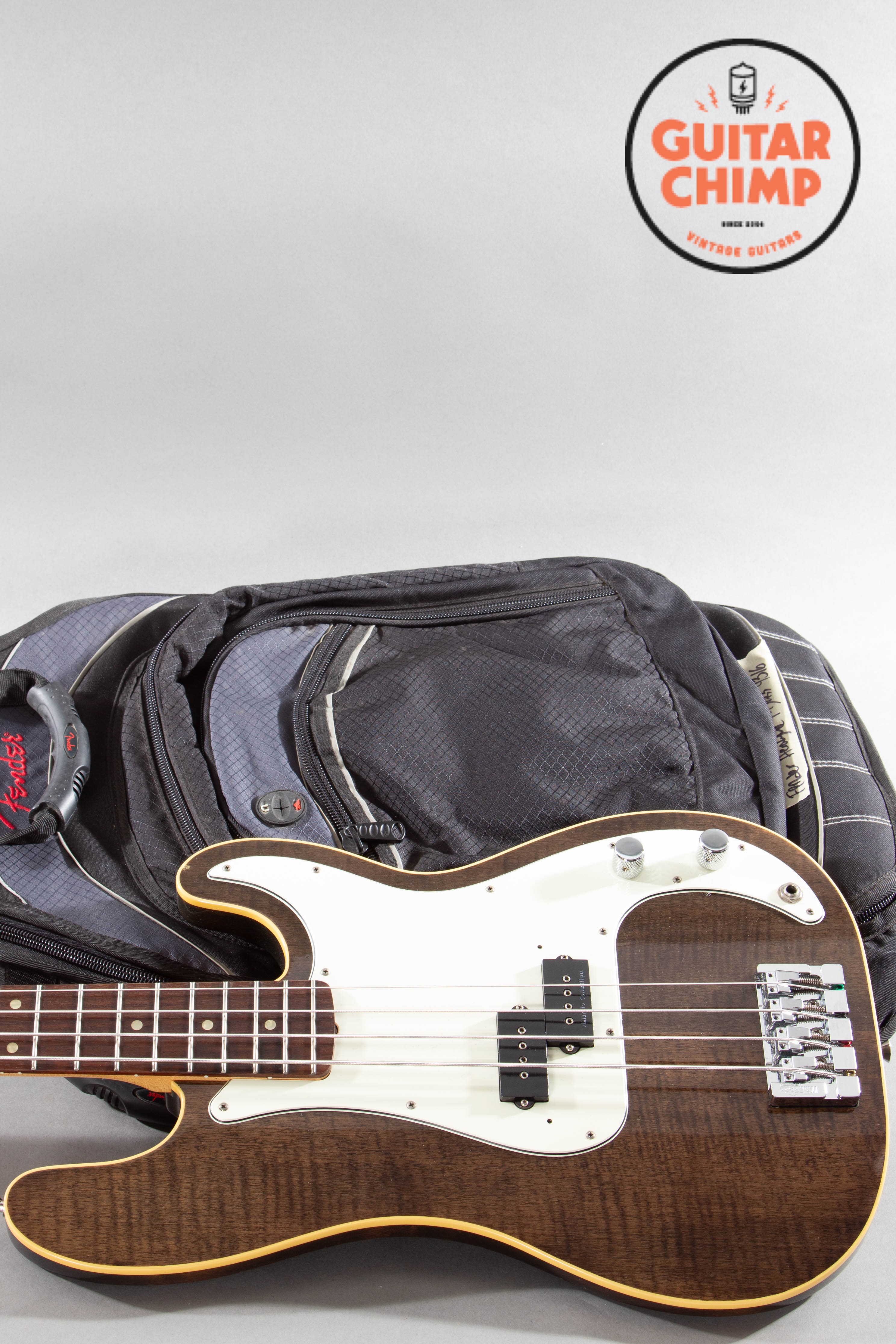 2004 Fender Japan CIJ APB-105 DMC Aerodyne Precision Bass Flame