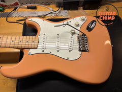 1994 Fender Japan MIJ ST-38 SPK Stratocaster Shell Pink Maple Neck w/ Tweed HSC