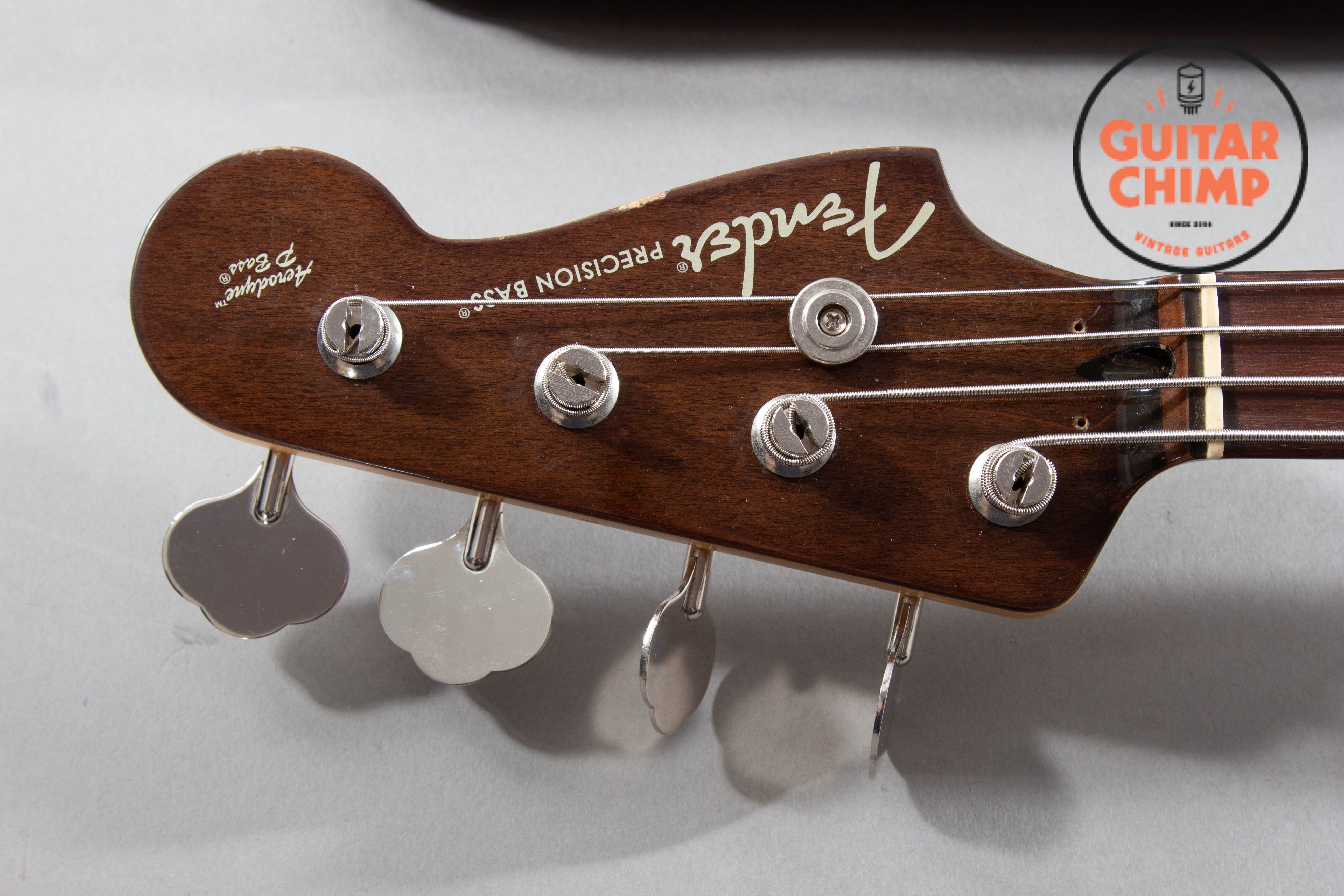 2004 Fender Japan CIJ APB-105 DMC Aerodyne Precision Bass Flame