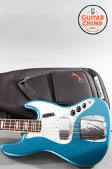 2021 Fender Japan MIJ Traditional Late ’60s Jazz Bass – Lake Placid Blue Matching Headstock | Block Inlays | Mint
