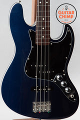 2021 Fender Japan Aerodyne II Jazz Bass Gun Metal Blue