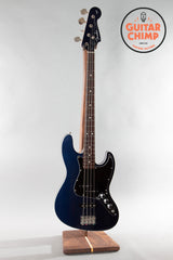 2021 Fender Japan Aerodyne II Jazz Bass Gun Metal Blue