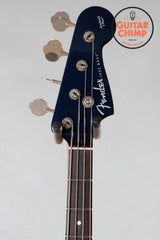 2021 Fender Japan Aerodyne II Jazz Bass Gun Metal Blue