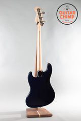 2021 Fender Japan Aerodyne II Jazz Bass Gun Metal Blue