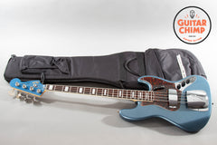2006 Fender Japan CIJ JB75-94US ’75 Reissue Jazz Bass – Old Lake Placid Blue Matching Headstock | Block Inlays
