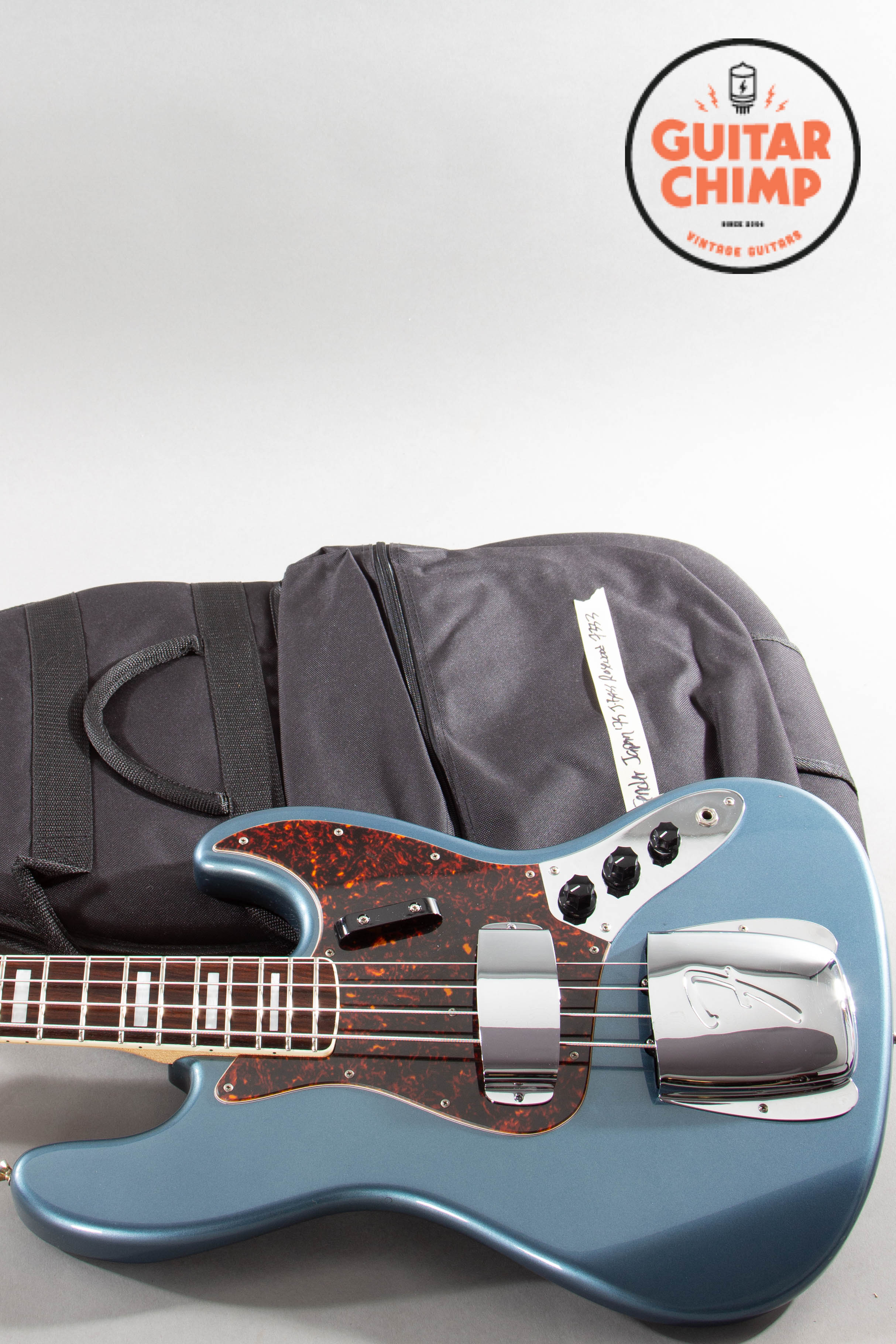 2006 Fender Japan CIJ JB75-94US '75 Reissue Jazz Bass – Old Lake