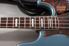 2006 Fender Japan CIJ JB75-94US ’75 Reissue Jazz Bass – Old Lake Placid Blue Matching Headstock | Block Inlays