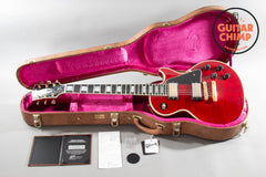 2015 Gibson Custom Shop Les Paul Custom Figured Trans Red w/ OHSC & COA
