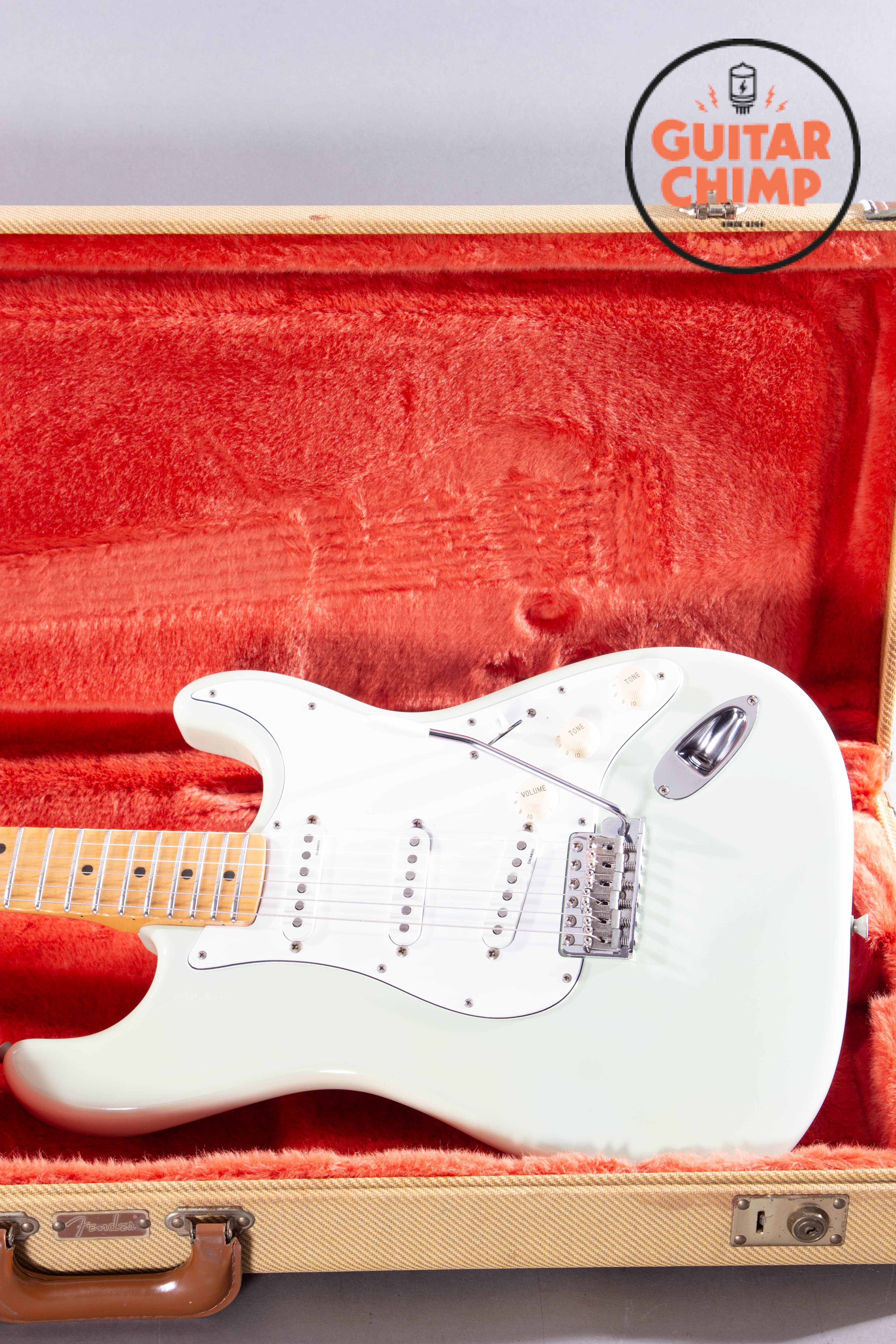 1997 Fender Yngwie Malmsteen Stratocaster ST71-140YM Seafoam Green Jap ...