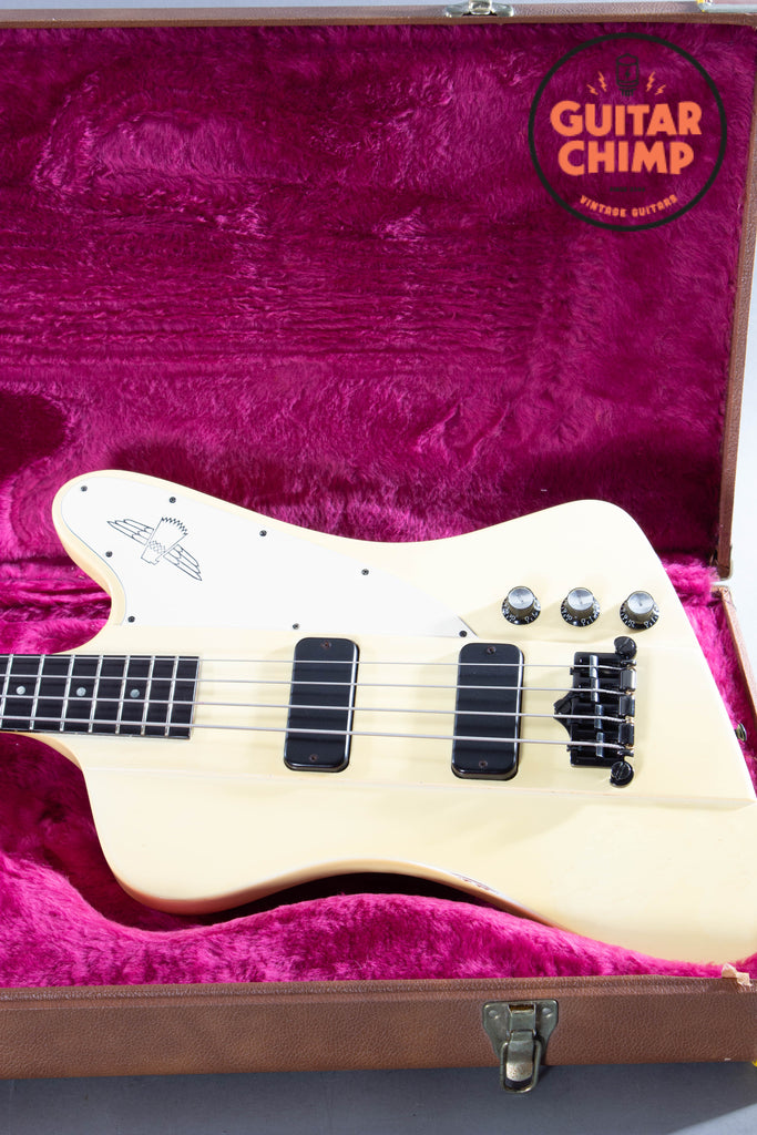 2000 Gibson Thunderbird IV White