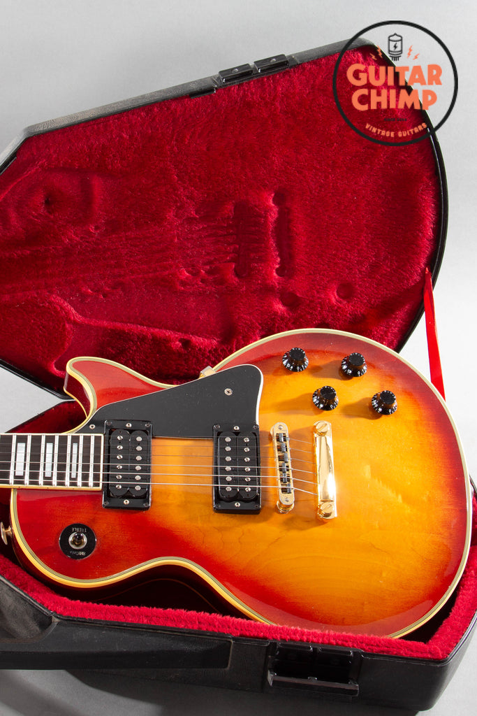 1982 Gibson Les Paul Custom Heritage Cherry Sunburst w/ Chainsaw Case & Rio Grande Pickups