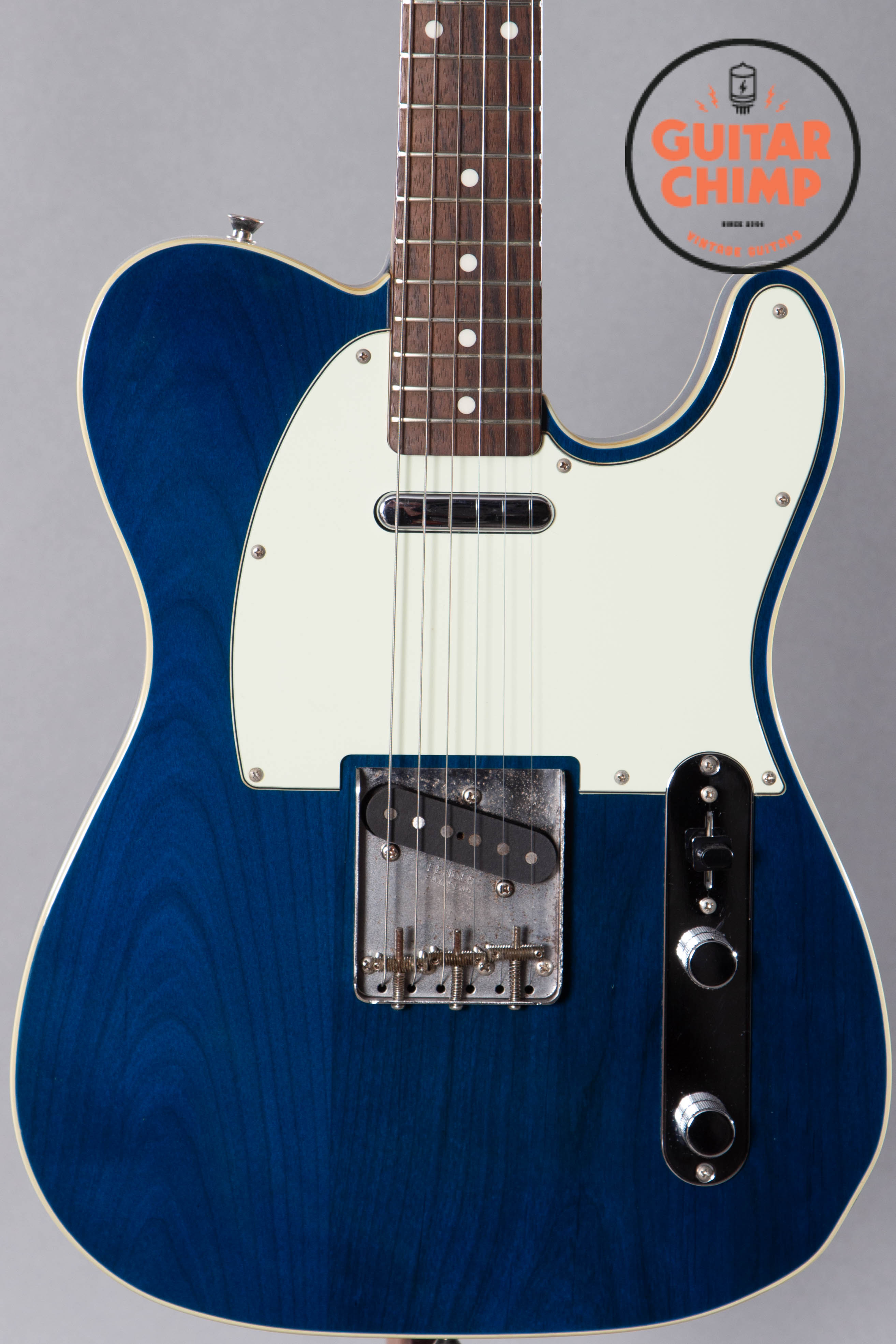 2014 Fender Japan TL62B ’62 Telecaster Custom Trans Blue