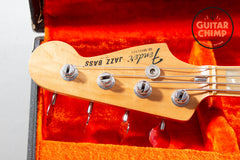 1978 Fender Jazz Bass Antigua Vintage Original w/ OHSC Block Inlays