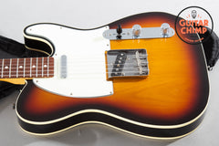 2007 Fender Japan TL62B-75TX ’62 Telecaster Custom 3-Tone Sunburst w/Texas Special Pickups