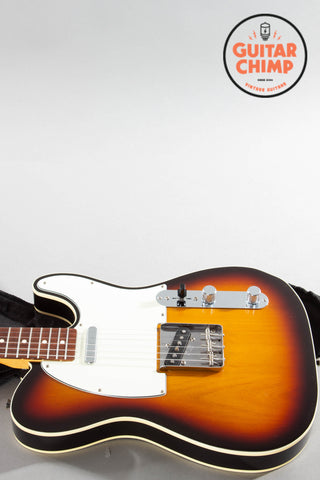 2007 Fender Japan TL62B-75TX ’62 Telecaster Custom 3-Tone Sunburst w/Texas Special Pickups