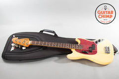 1977 Fender Mustang Bass Olympic White