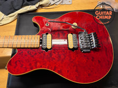 1992 Ernie Ball Music Man Eddie Van Halen EVH Signature Red Translucent w/ OHSC