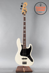 2016 Fender American Elite 4-String Jazz Bass Olympic White