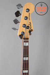 2016 Fender American Elite 4-String Jazz Bass Olympic White