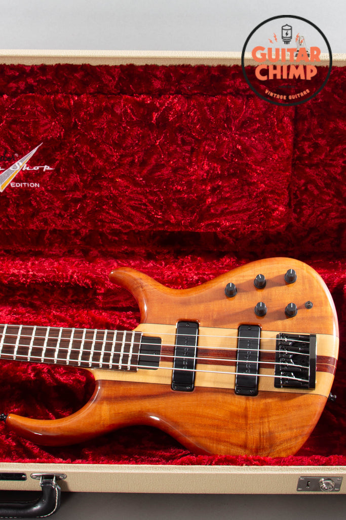 1990 Tobias Basic 4 Pre-Gibson Koa Bass Bartolini TCT/TQB Rare Burbank Era w/ HSC