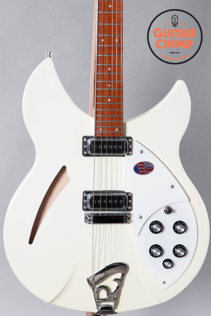 2016 Rickenbacker Limited Edition 330 Snow Glo #13 of 25