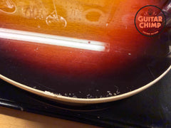 2013 Fender Japan MIJ TL62B ’62 Telecaster Custom 3-Tone Sunburst Double-Bound w/ Tweed HSC