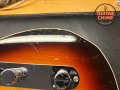 2013 Fender Japan MIJ TL62B ’62 Telecaster Custom 3-Tone Sunburst Double-Bound w/ Tweed HSC