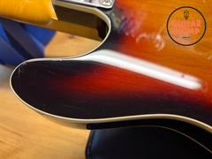 2013 Fender Japan MIJ TL62B ’62 Telecaster Custom 3-Tone Sunburst Double-Bound w/ Tweed HSC