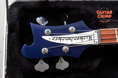 2010 Rickenbacker 4003 Midnight Blue Bass Rare Finish w/ OHSC