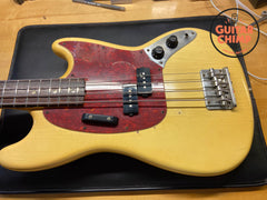 1977 Fender Mustang Bass Olympic White