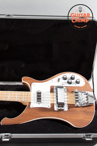 2019 Rickenbacker 4003W Walnut Bass w/ OHSC Push/Pull Vintage Tone Circuit