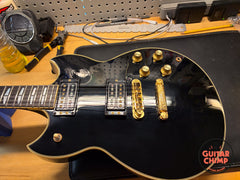 1990 Yamaha SG-2000 Black Ebony Fingerboard Neck-Through Bi-Sound w/ Original Gig Bag