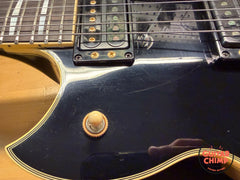 1990 Yamaha SG-2000 Black Ebony Fingerboard Neck-Through Bi-Sound w/ Original Gig Bag