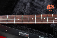 2025 Fender Japan MIJ FSR Hybrid II Jazzmaster Satin Ocean Turquoise Metallic Matching Headstock