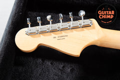 2025 Fender Japan MIJ FSR Hybrid II Jazzmaster Satin Ocean Turquoise Metallic Matching Headstock