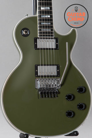 2017 Gibson Custom Shop “Guitars for Vets” Les Paul Custom Axcess Olive Drab