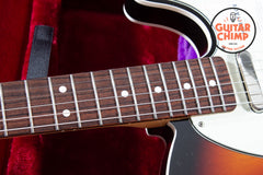 2025 Fender Japan MIJ Heritage 60s Telecaster Custom Sunburst Nitro Double Bound Tweed HSC