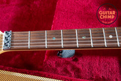 2019 Fender Japan MIJ Michiya Haruhata Stratocaster Caribbean Blue Transparent Tweed HSC
