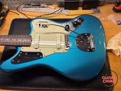2024 Fender Japan MIJ FSR Traditional ’60s Jaguar Lake Placid Blue Matching Headstock w/ HSC