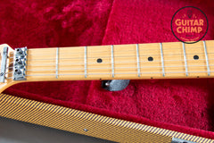 2020 Fender Japan MIJ Michiya Haruhata Stratocaster Trans Pink Flame Top Tweed HSC